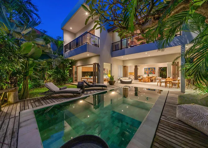 Villa Puri Aman - Unique & Lush 3br Pool - Next To Gigi Susu & Walk To