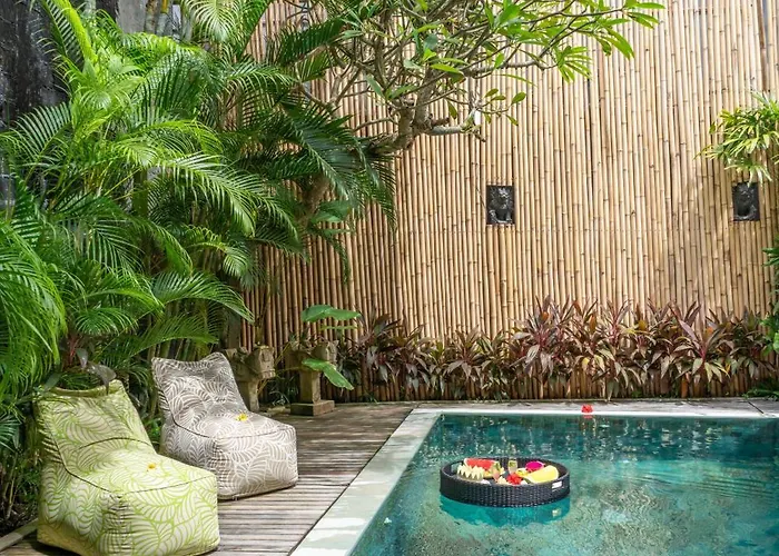 Puri Aman - Unique & Lush 3br Pool - Next To Gigi Susu & Walk To Villa