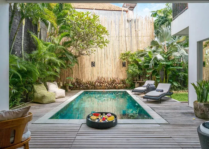 Villa Puri Aman - Unique & Lush 3br Pool - Next To Gigi Susu & Walk To