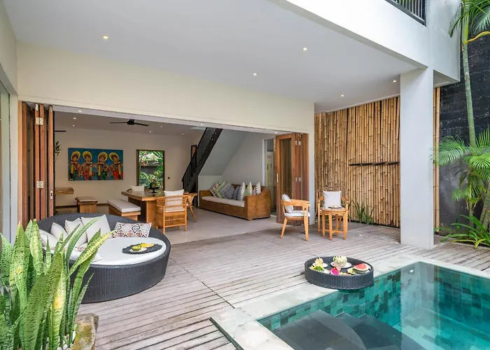 Puri Aman - Unique & Lush 3br Pool - Next To Gigi Susu & Walk To * Canggu