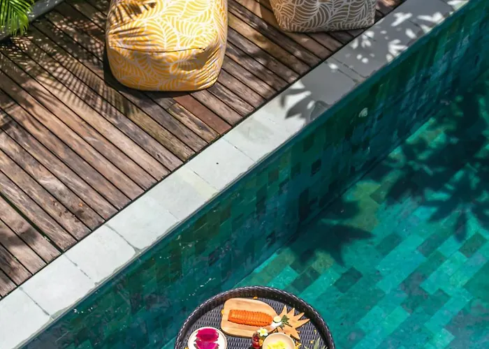 Puri Aman - Unique & Lush 3br Pool - Next To Gigi Susu & Walk To