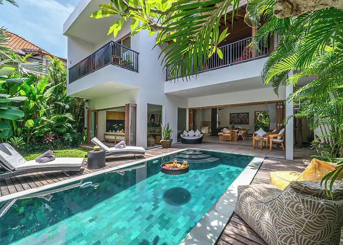 Puri Aman - Unique & Lush 3br Pool - Next To Gigi Susu & Walk To
